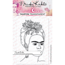 Tampon transparent "La belle Frida" Frida Kahlo®