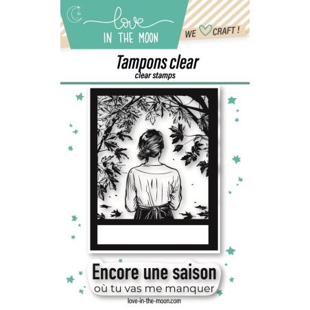 Planche de tampons - Tu me manques - Love in the Moon