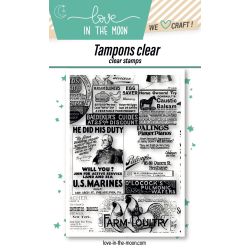 Planche de tampons - Harmonie nature - Love in the Moon