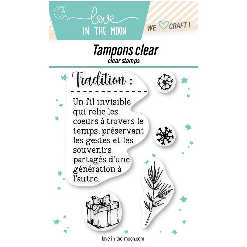 Planche de tampons - Tradition - Love in the Moon