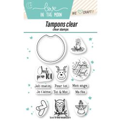 Planche de tampons - Harmonie nature - Love in the Moon