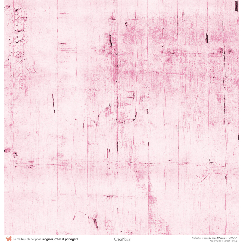 Set papiers Woody Wood Papers - 6 papiers 30,5x31,5 cm + 6 papiers 12x30,5cm