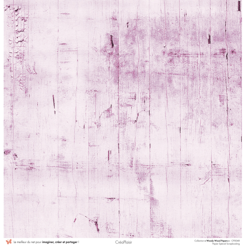 Set papiers Woody Wood Papers - 6 papiers 30,5x31,5 cm + 6 papiers 12x30,5cm
