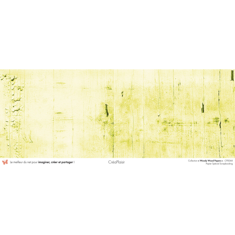 Set papiers Woody Wood Papers - 6 papiers 30,5x31,5 cm + 6 papiers 12x30,5cm