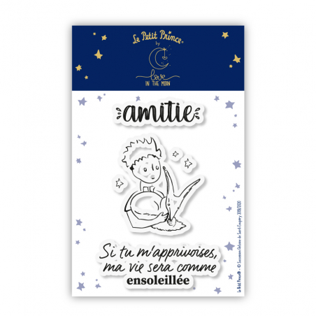 3 tampons transparents "AmitiÃ©" - Le Petit Prince