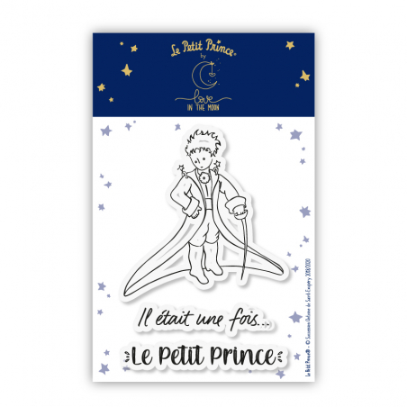 3 tampons transparents "Il Ã©tait une fois" - Le Petit Prince