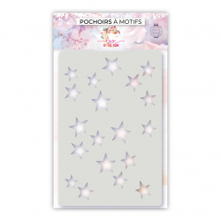 Plantilla combinable - Estrellas - 10x15cm